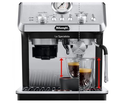 DeLonghi La Specialista Arte, roostevaba teras - Manuaalne espressomasin