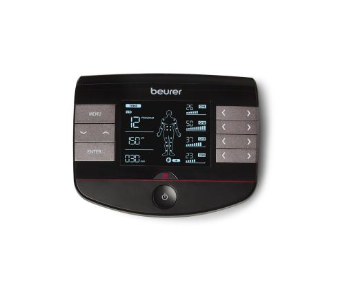 Beurer 4-ühes, soojendusfunktsioon, must - Digitaalne TENS/EMS stimulaator