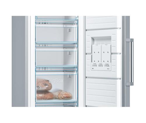 Bosch Series 4, NoFrost, 242 L, 186 cm, roostevaba teras - Sügavkülmik