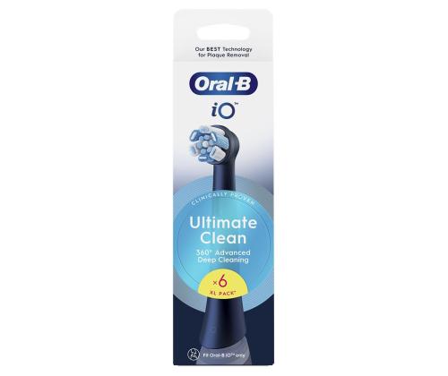 Braun Oral-B UltimateClean, 6 tk, must - Lisaharjad