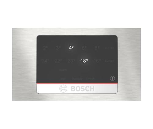 Bosch, NoFrost, 321 L, kõrgus 186 cm, roostevaba teras - Külmik