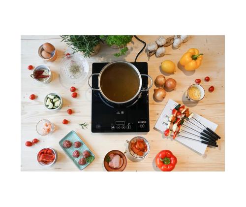 Severin, 2000 W, must - Induktsioonlauapliit 1 keedualaga