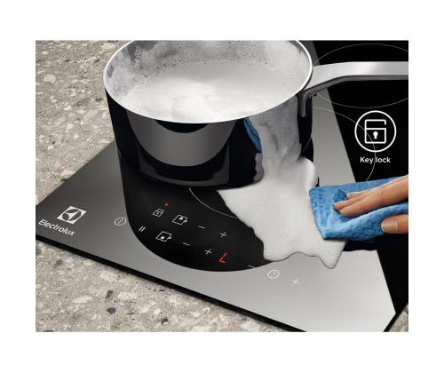 Electrolux, laius 29 cm, raamita, must - Integreeritav induktsioonpliidiplaat