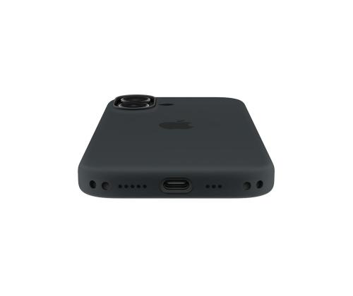 Apple Silicone Case with Magsafe, iPhone 17, must - Ümbris