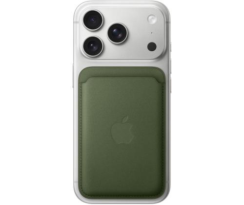 Apple FineWoven Wallet, Magsafe, roheline - Rahakott