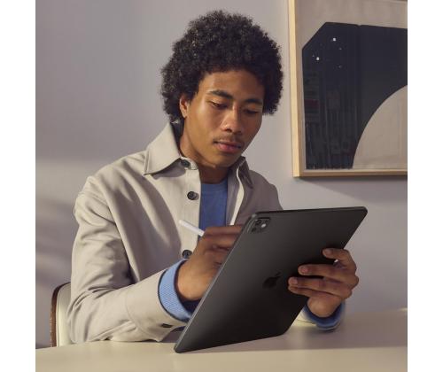 Apple iPad Pro 13”, M4 (2024), 256 GB, läikiv, WiFi, must - Tahvelarvuti