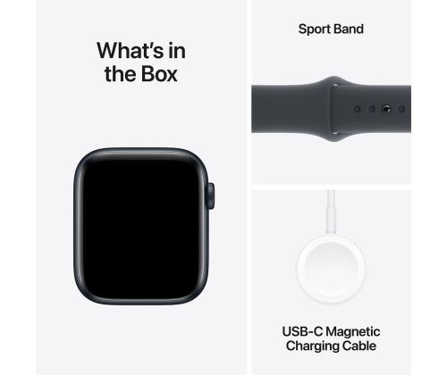 Apple Watch SE, 44 mm, GPS + Cellular, sport band, S/M, must alumiinium / must - Nutikell