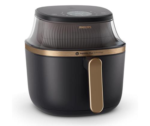 Philips 3000 Seeria, 6.2 L, 1700 W, must - Kuumaõhufritüür