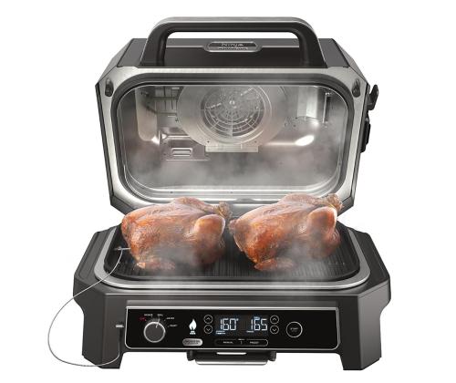 Ninja Woodfire Pro XL, must - Elektriline väligrill