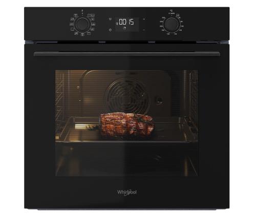 Whirlpool, katalüütiline puhastus, 71 L, must - Integreeritav ahi