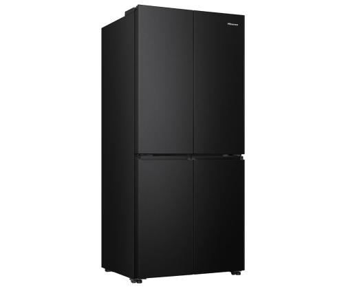 Hisense, Cross Door, No Frost, 483 L, kõrgus 179 cm, must - SBS-Külmik