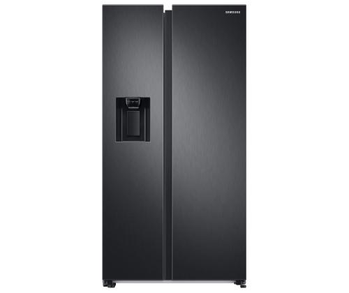 Samsung, vee- ja jääautomaat veevõrguga, 634 L, kõrgus 178 cm, must - SBS-külmik