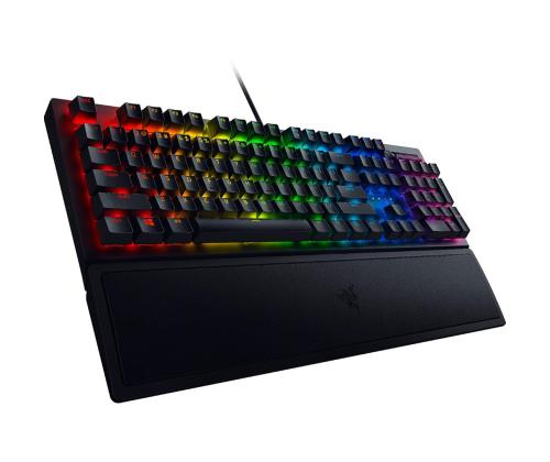 Razer BlackWidow V3 Razer Yellow Switch, SWE, must - Mehaaniline klaviatuur