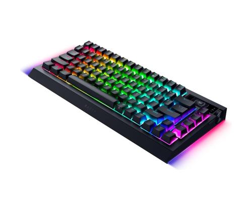 Razer Blackwidow Pro 75%, taktiilne, must - Juhtmevaba klaviatuur