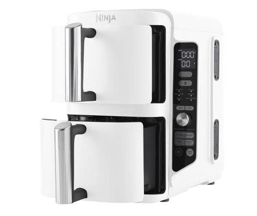 Ninja Double Stack XL 9.5L, 2470 W, valge - Kuumaõhufritüür