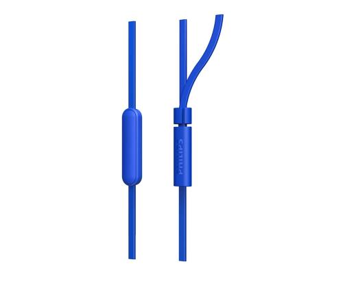 Philips TAE1105BL, 3,5 mm, sinine - Juhtmega kõrvasisesed kõrvaklapid