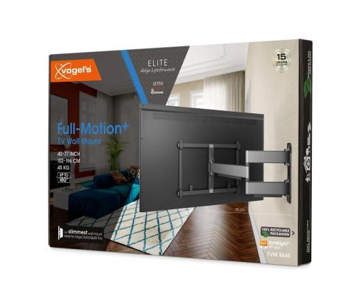 Vogel's Elite Full-Motion, 40" - 77", must - Teleri seinakinnitus