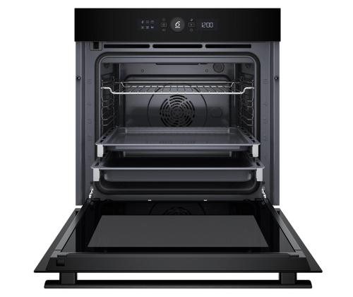 Whirlpool, 73 L, pürolüütiline puhastus, must - Integreeritav ahi