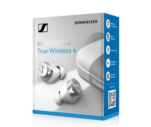 Sennheiser MOMENTUM True Wireless 4, mürasummutus, valge - Täisjuhtmevabad kõrvaklapid