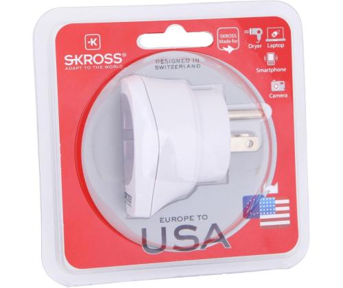 Reisiadapter EUR -- USA Skross