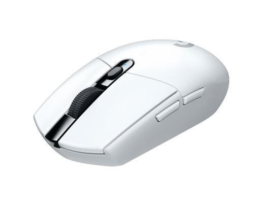 Logitech G305, valge - Juhtmevaba optiline hiir