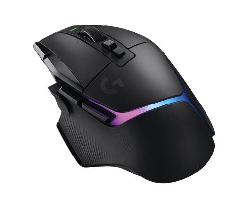 Logitech G502 X PLUS, must - Juhtmevaba optiline hiir