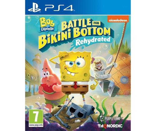 PS4 mäng Spongebob: Battle for Bikini Bottom Rehydrated