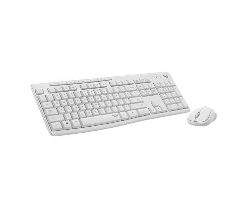 Logitech Slim Combo MK295, US, valge - Juhtmevaba klaviatuur + hiir