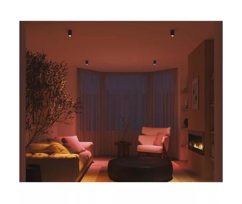 Philips Hue Essential Starter Kit, Spotlight + Hue Bridge, Full Color, GU10, 3 tk, valge - Nutivalgusti komplekt