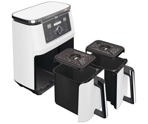 Ninja Foodi MAX Dual Zone, 9.5 L, 2470 W, valge - Kuumaõhufritüür
