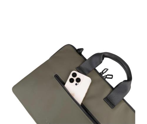 Tucano Gommo Slim Brief, 16'', roheline - Sülearvutikott