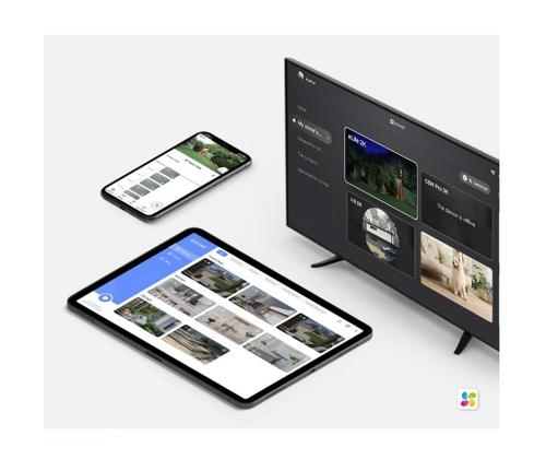 EZVIZ H3c, Wi-Fi, valge - Nutikas väline turvakaamera