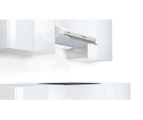 Bosch, 350 m³/h, laius 60 cm, valge - Õhupuhasti