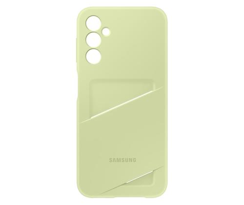 Samsung Card Slot Cover, Galaxy A14, kaarditaskuga, heleroheline - Ümbris
