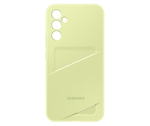 Samsung Card Slot Cover, Galaxy A34, kaarditaskuga, heleroheline - Ümbris