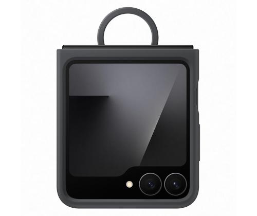 Samsung Silicone case, Galaxy Flip7 FE, must - Silikoonümbris