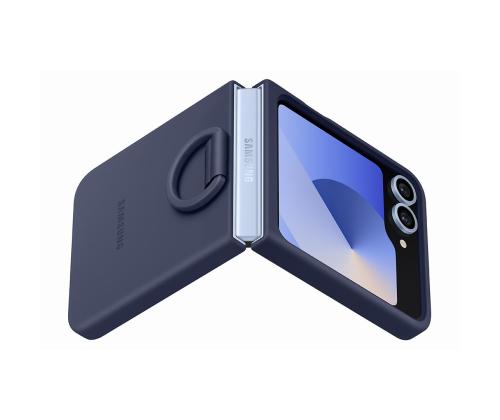 Samsung Silicone case, Galaxy Flip6, tumesinine - Silikoonümbris