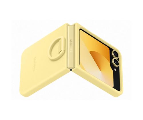 Samsung Silicone case, Galaxy Flip6, kollane - Silikoonümbris