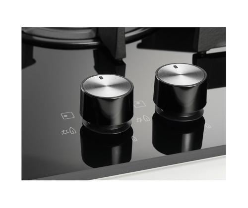 Electrolux, laius 29 cm, must - Integreeritav gaasipliidiplaat