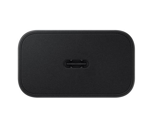 Samsung, USB-C, 25 W, must - Vooluadapter ja USB-C kaabel