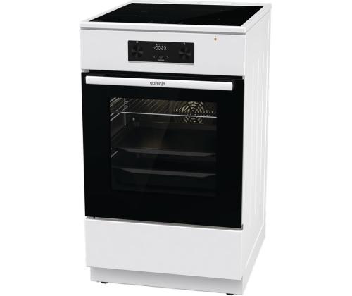 Gorenje, 70 L, laius 50 cm, valge - Induktsioonpliit elektriahjuga
