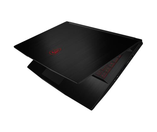 MSI Thin GF63 12V, 15,6'' FHD, 144 Hz, i5, 16 GB, 512 GB, RTX 4050, must - Sülearvuti