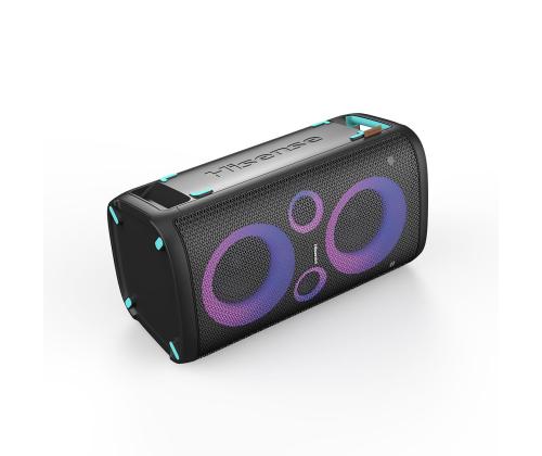 Hisense HP110 Plus Party Rocker One Plus, 2 mikrofoni, must - Peokõlar