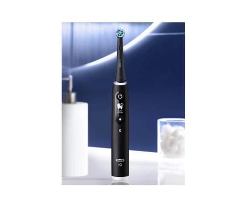 Braun Oral-B iO6, 2 tk, must/roosa - Elektriliste hambaharjade komplekt