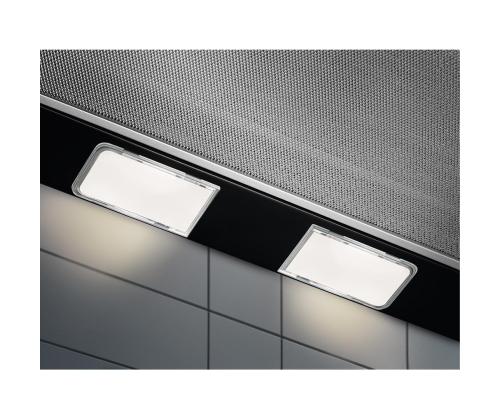 Electrolux, 410 m³/h, laius 59,8 cm, must - Integreeritav õhupuhasti
