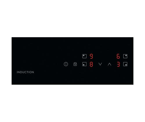 Electrolux 300 Basic, laius 52 cm, raamita, must - Integreeritav induktsioonplaat