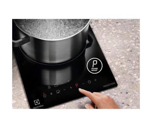 Electrolux, laius 29 cm, raamita, must - Integreeritav induktsioonpliidiplaat