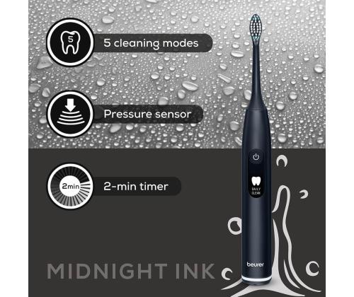 Beurer, Midnight Ink, tumesinine - Elektriline Sonic hambahari