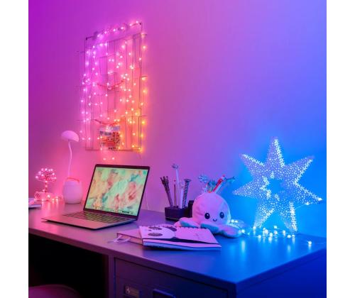 Twinkly Candies Pearls, RGB, 200 LED, USB-C, 12 m, roheline - Nutivalgusti