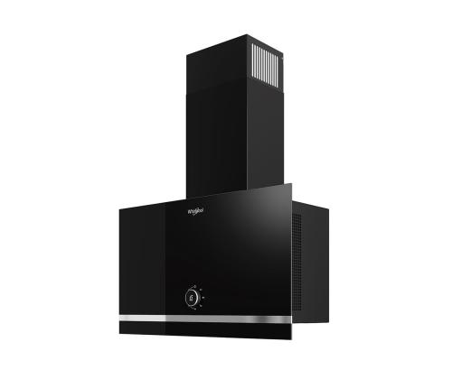 Whirlpool, 485 m³/h, laius 60 cm, must - Õhupuhasti